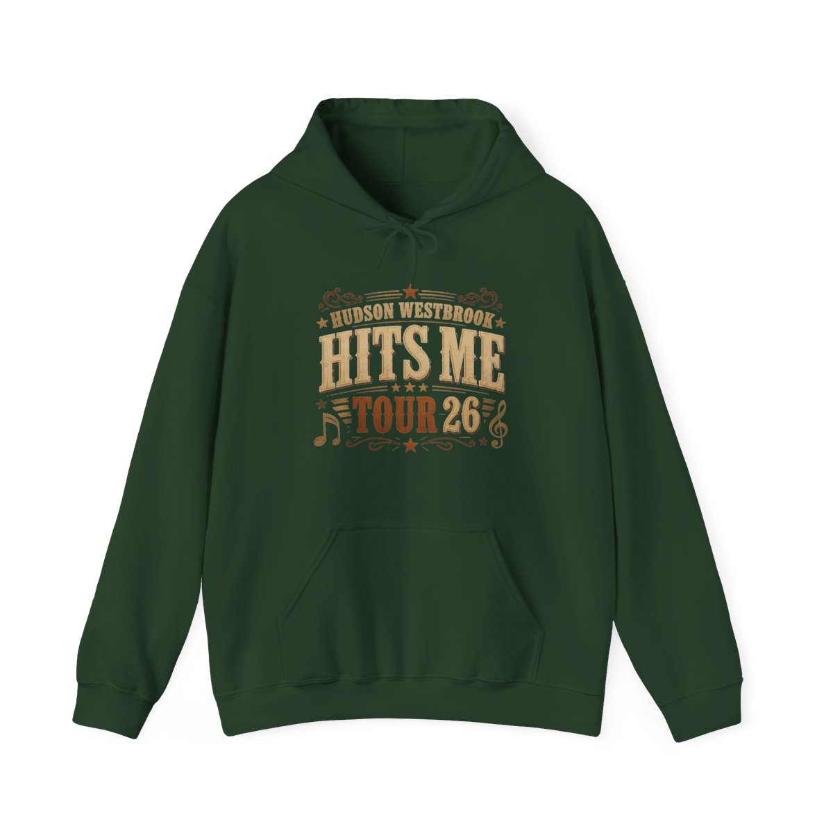 Hudson Westbrook Hits Me Tour Signature Shirt & Hoodie - Variant 9 - alternate angle 5, merchandise
