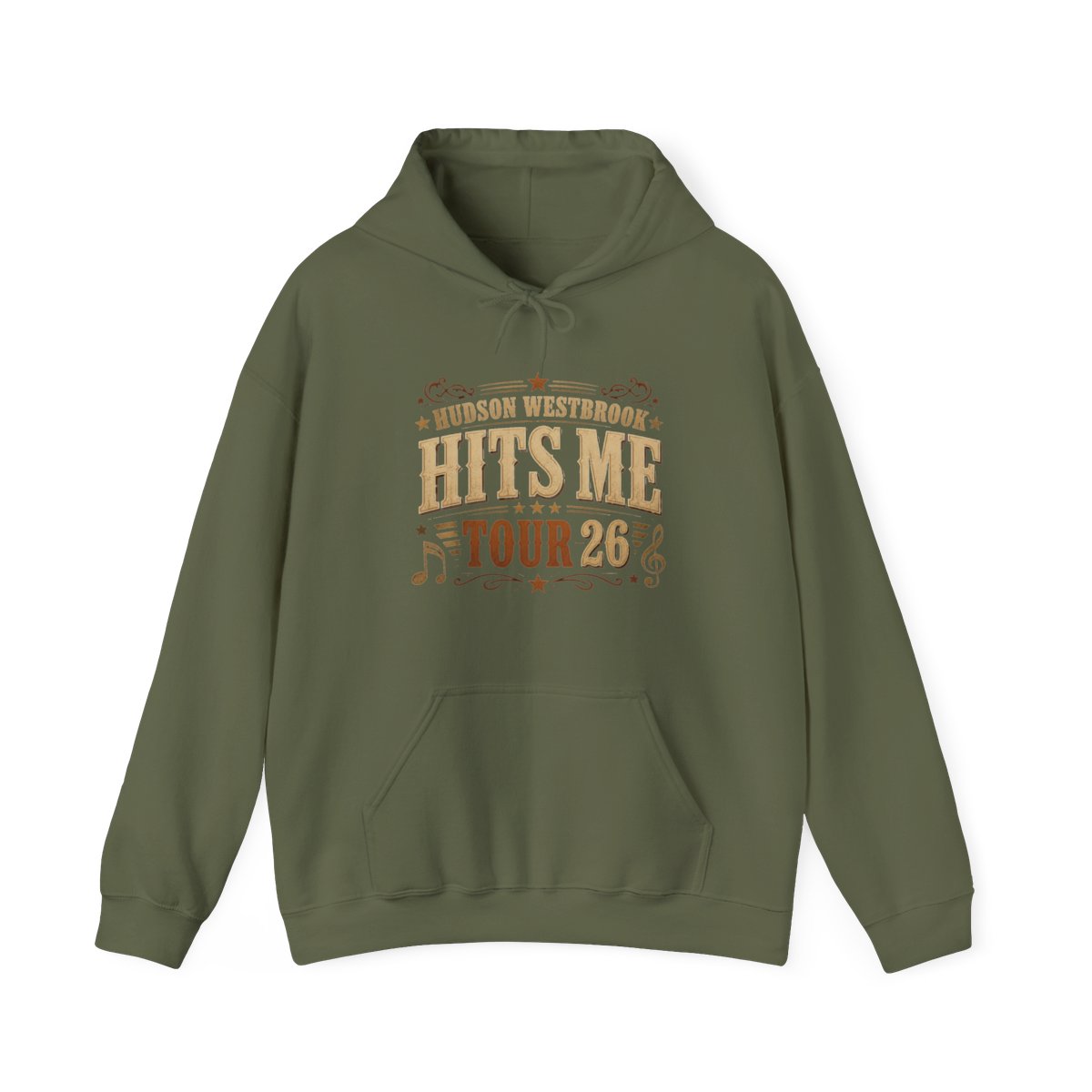 Hudson Westbrook Hits Me Tour Signature Shirt & Hoodie - Variant 9 - alternate angle 4, merchandise