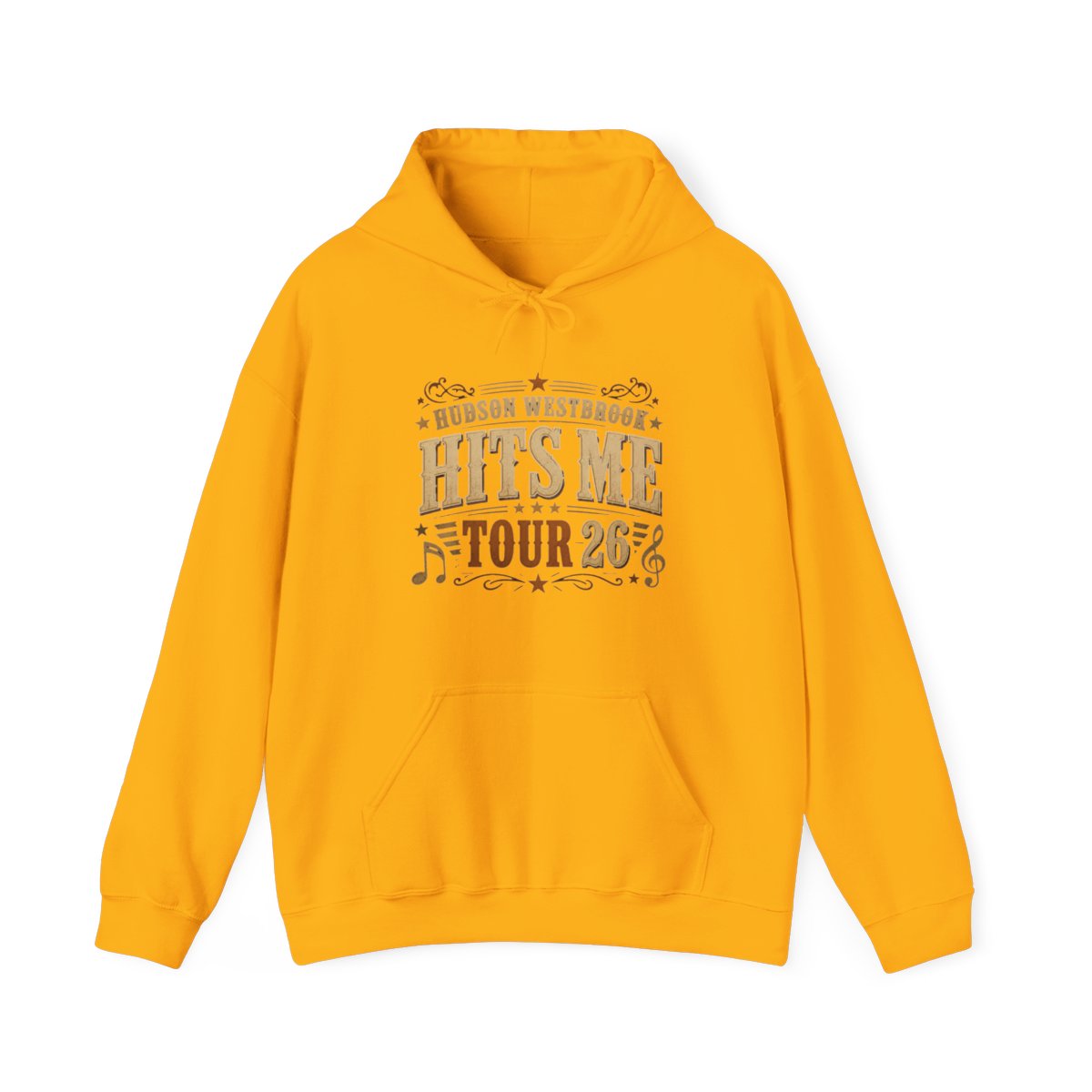 Hudson Westbrook Hits Me Tour Signature Shirt & Hoodie - Variant 9 - alternate angle 2, merchandise