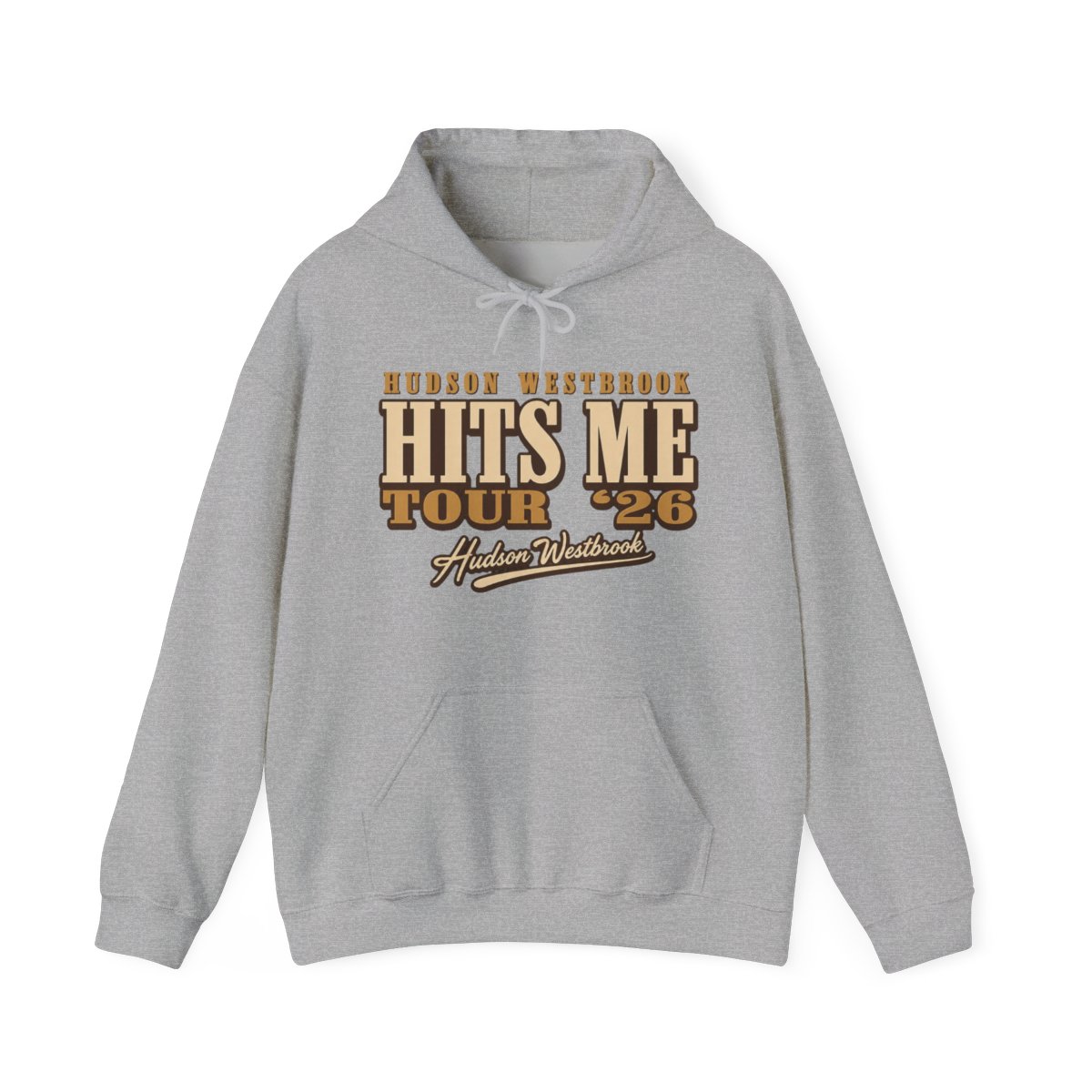 Hudson Westbrook Hits Me Tour 2026 Hoodie - NovusOris Best Merch For Fans - Official Hoodies merchandise