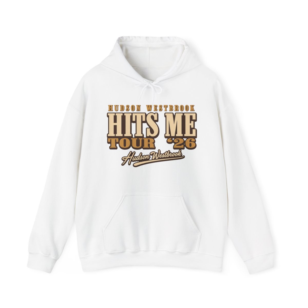 Hudson Westbrook Hits Me Tour 2026 Hoodie - NovusOris Best Merch For Fans