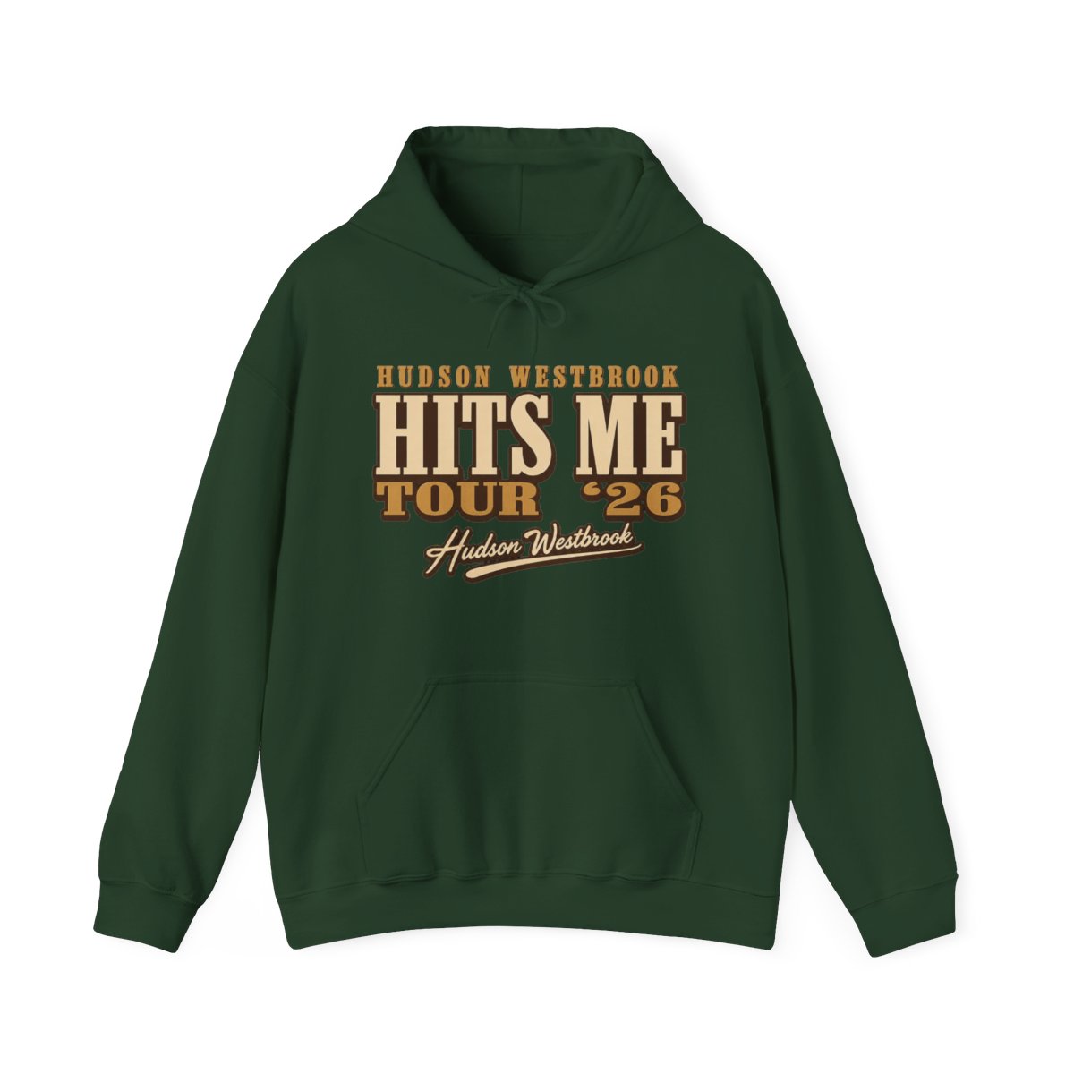 Hudson Westbrook Hits Me Tour 2026 Hoodie - NovusOris Best Merch For Fans - alternate angle 5, merchandise