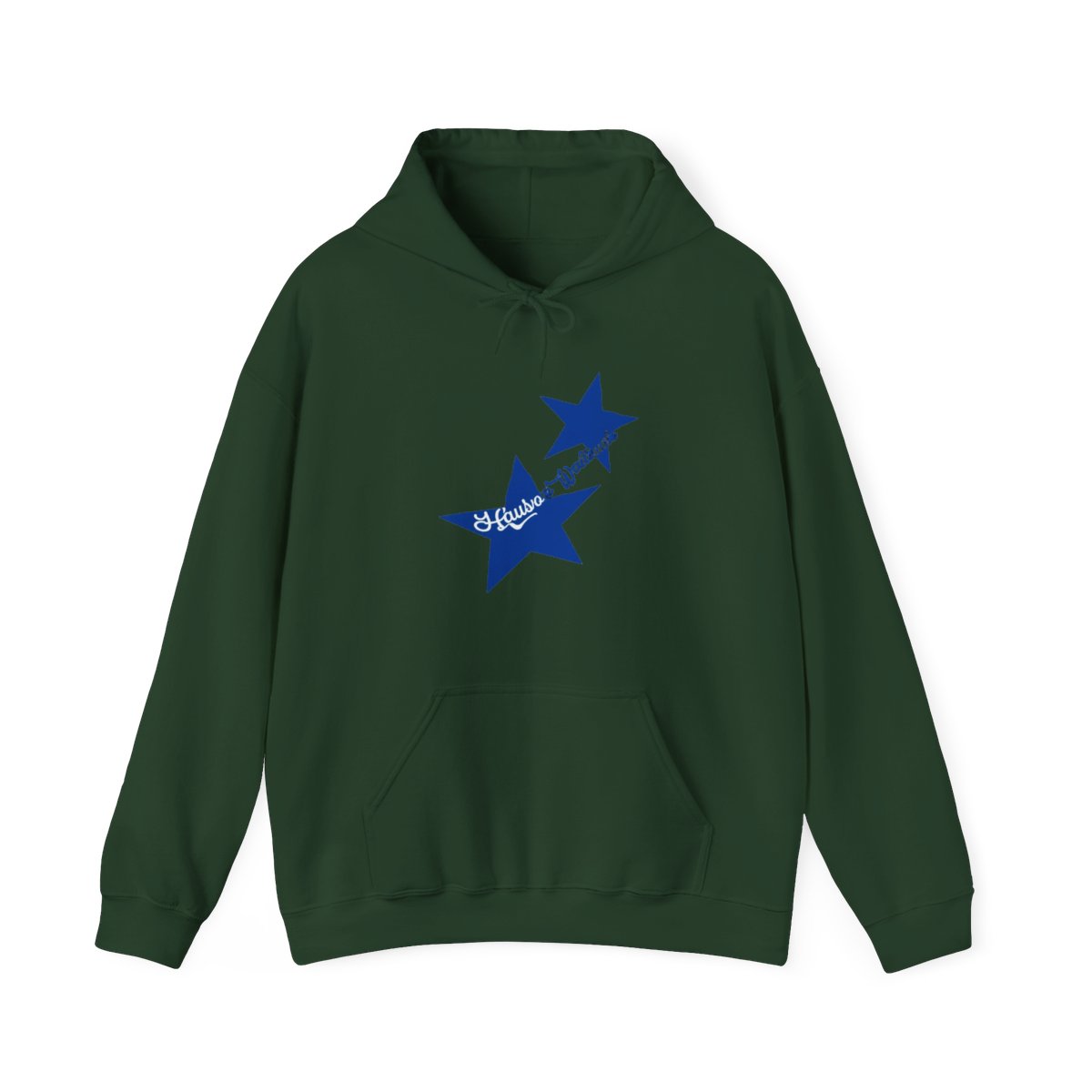 HW Blue Star - Ivory Comfort Colors Hoodie | Hudson Westbrook - alternate angle 5, merchandise
